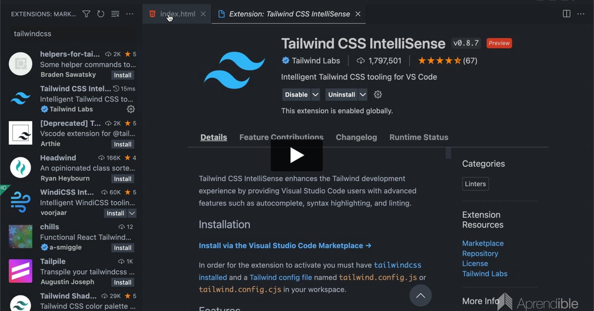 4. Formateo y orden de clases automáticos