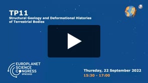 Vimeo: EPSC2022 – TP11 – Structural Geology and Deformational Histories of Terrestrial Bodies