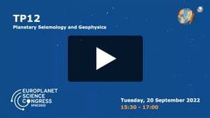 Vimeo: EPSC2022 – TP12 – Planetary Seismology and Geophysics