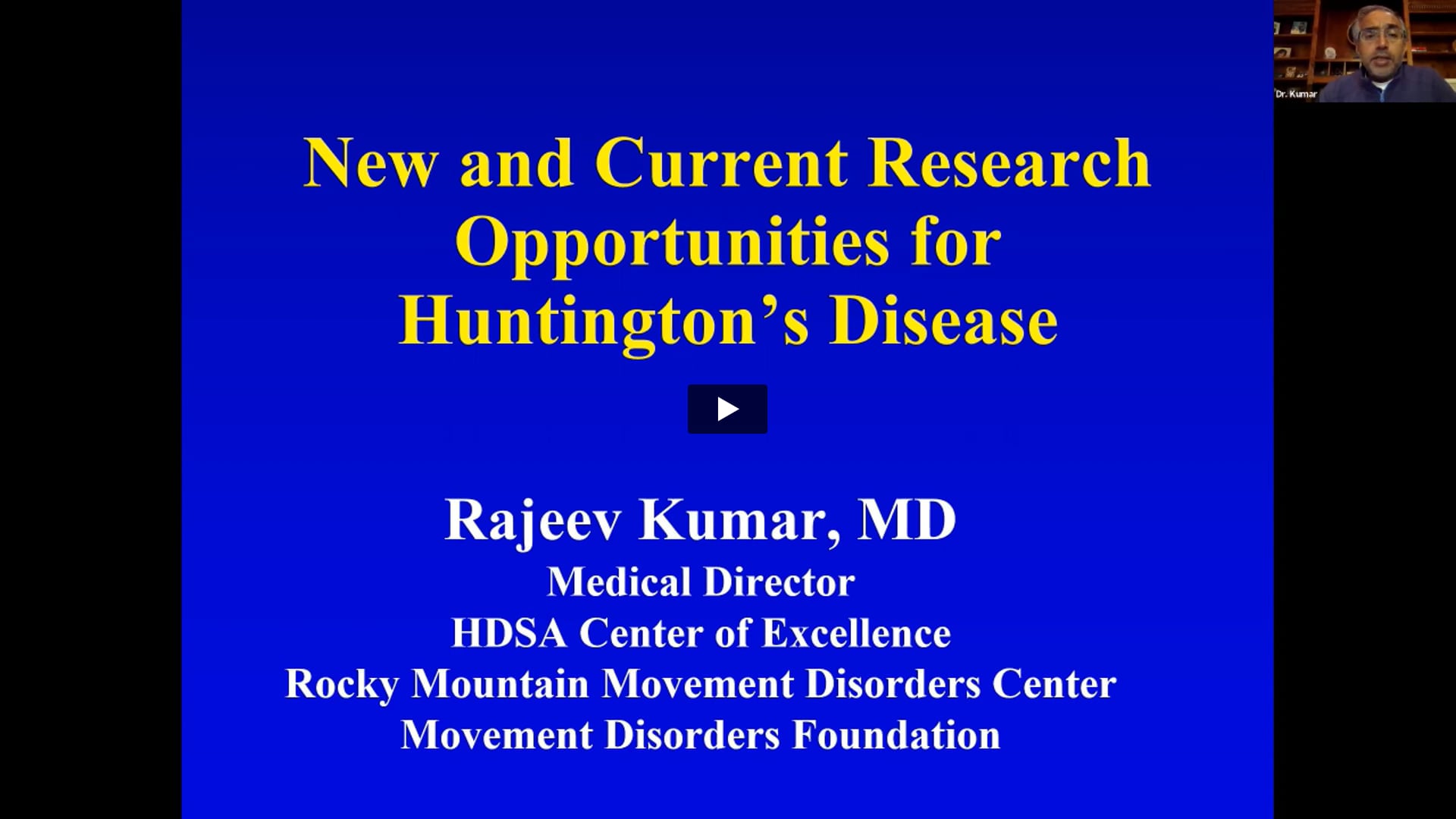 Dr. Rajeev Kumar, HD Education Day Video, Segment 1