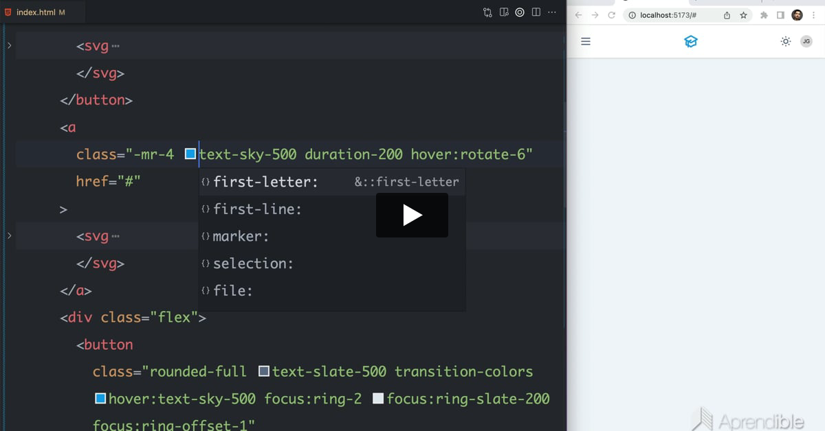 6. Cómo utilizar íconos SVG con Tailwind CSS