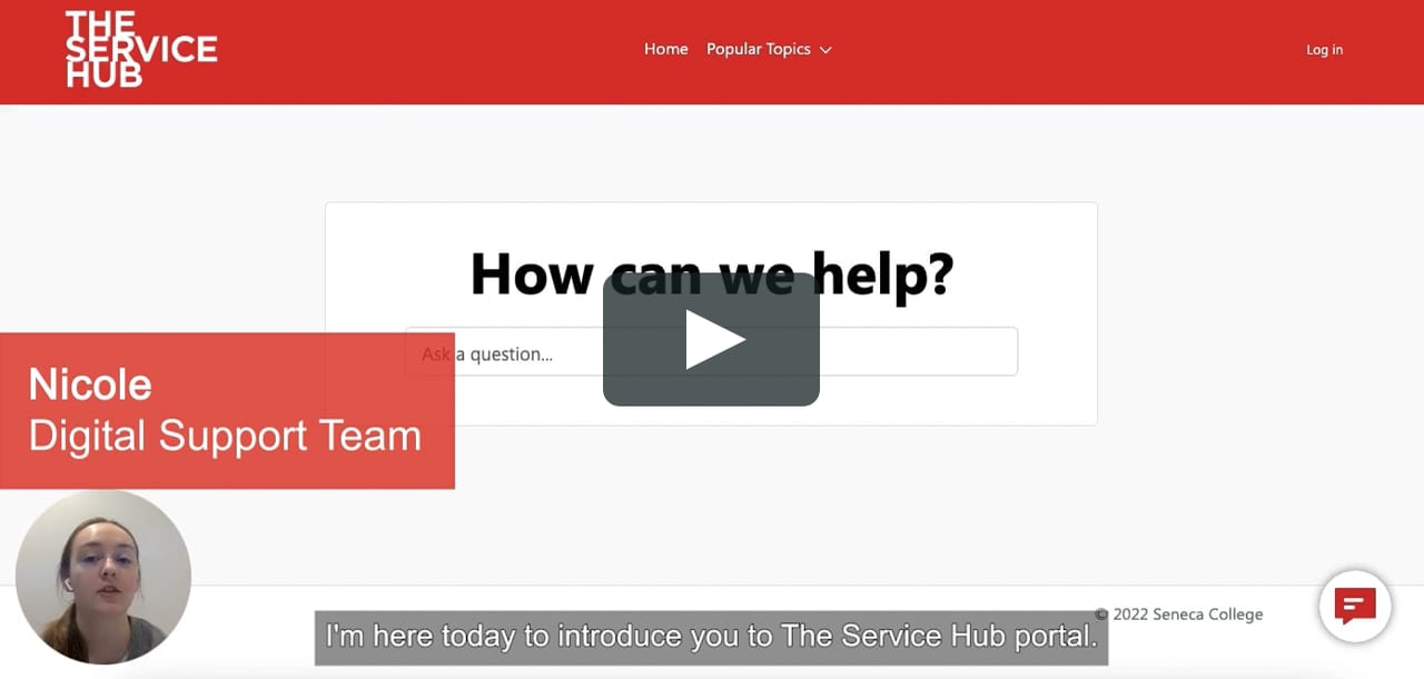 The Service Hub Portal Tutorial