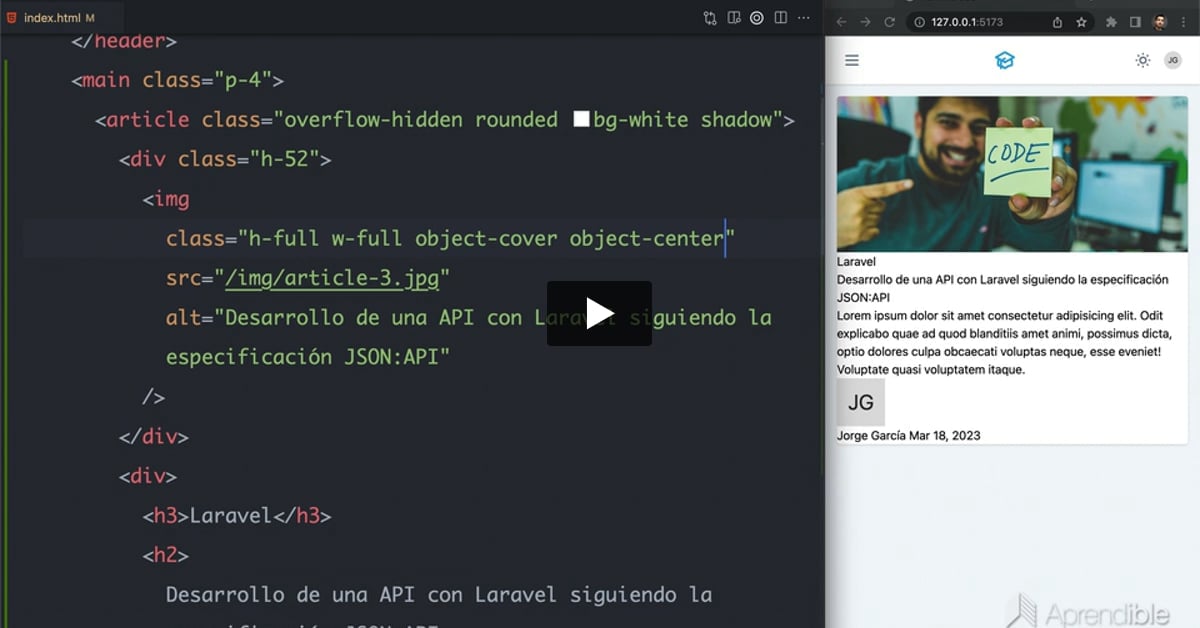 10. Trabajando con imágenes en Tailwind CSS