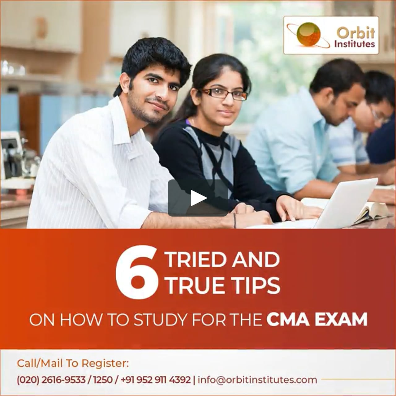 How To Study For CMA Exam Orbit Institute mp4 On Vimeo
