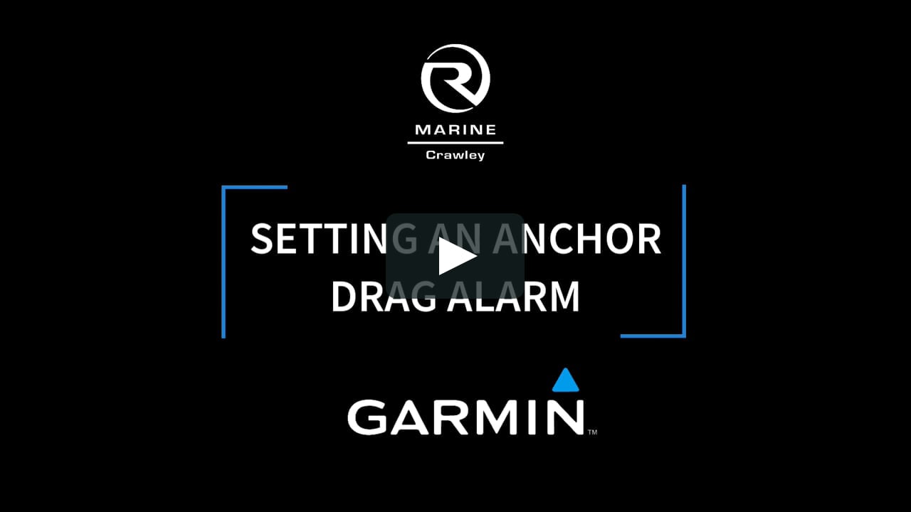 to set an anchor drag alarm - Garmin on Vimeo