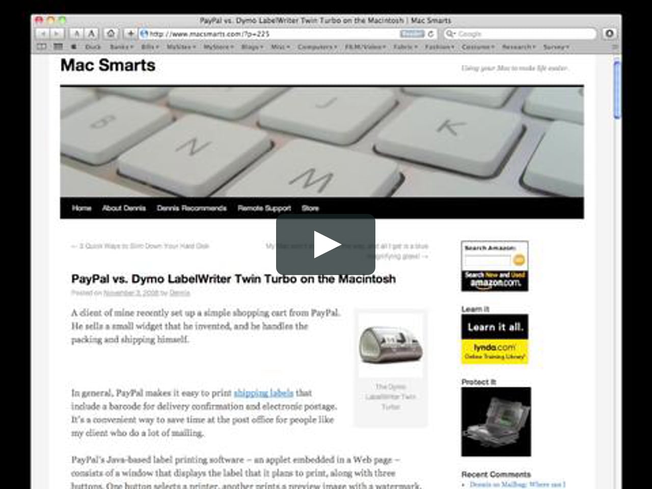 E18 - Printing Shipping Labels with PayPal and Dymo