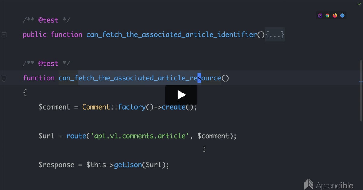 73. Relación entre comentarios y artículos