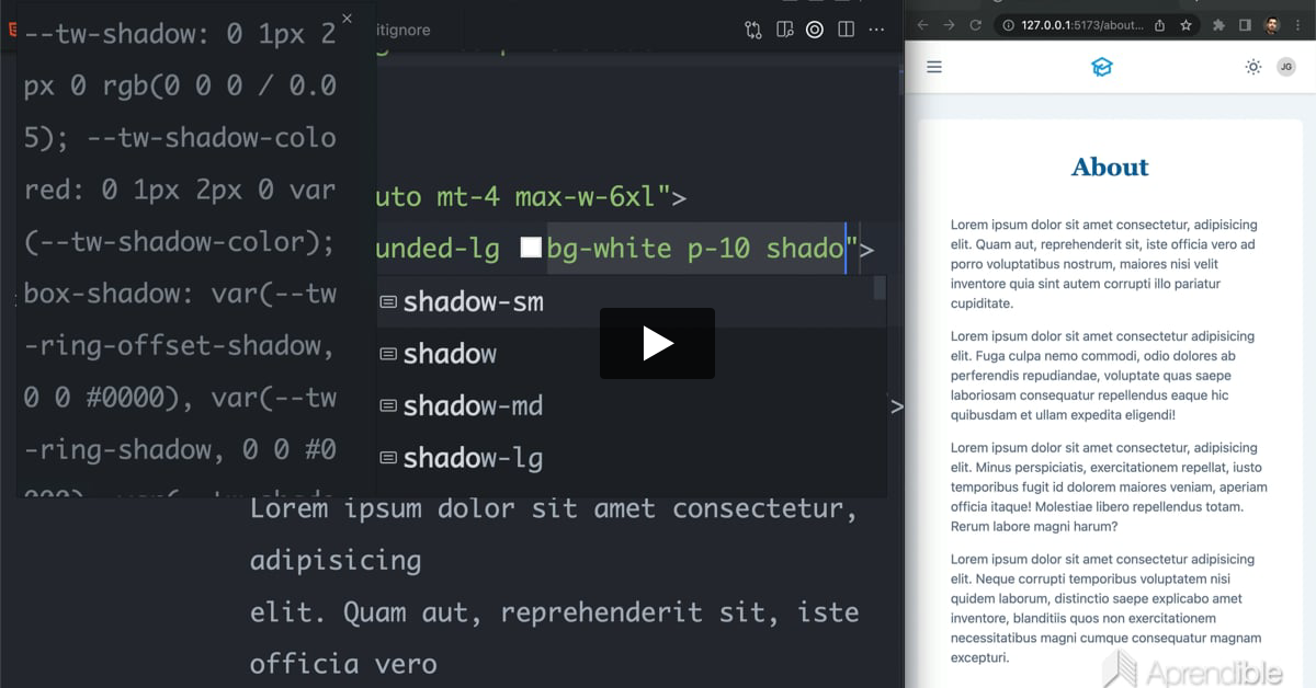 14. Diseñando la página "About"