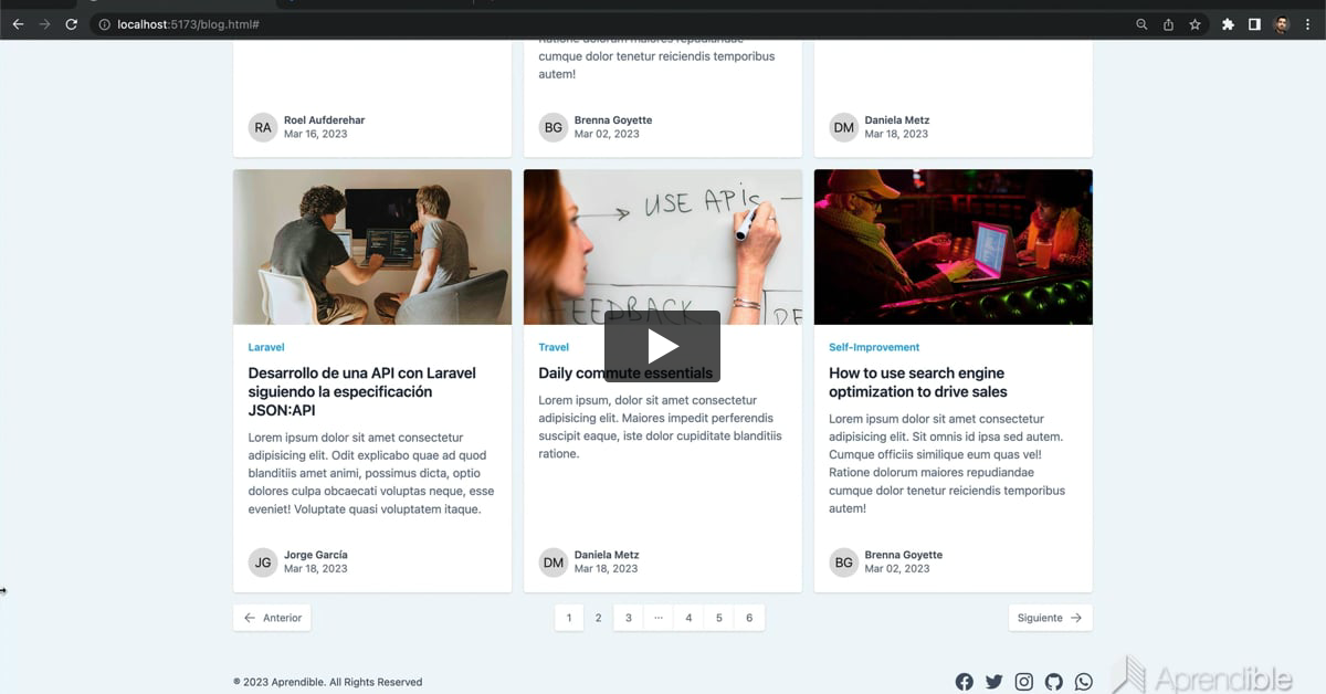15. Diseñando la paginación