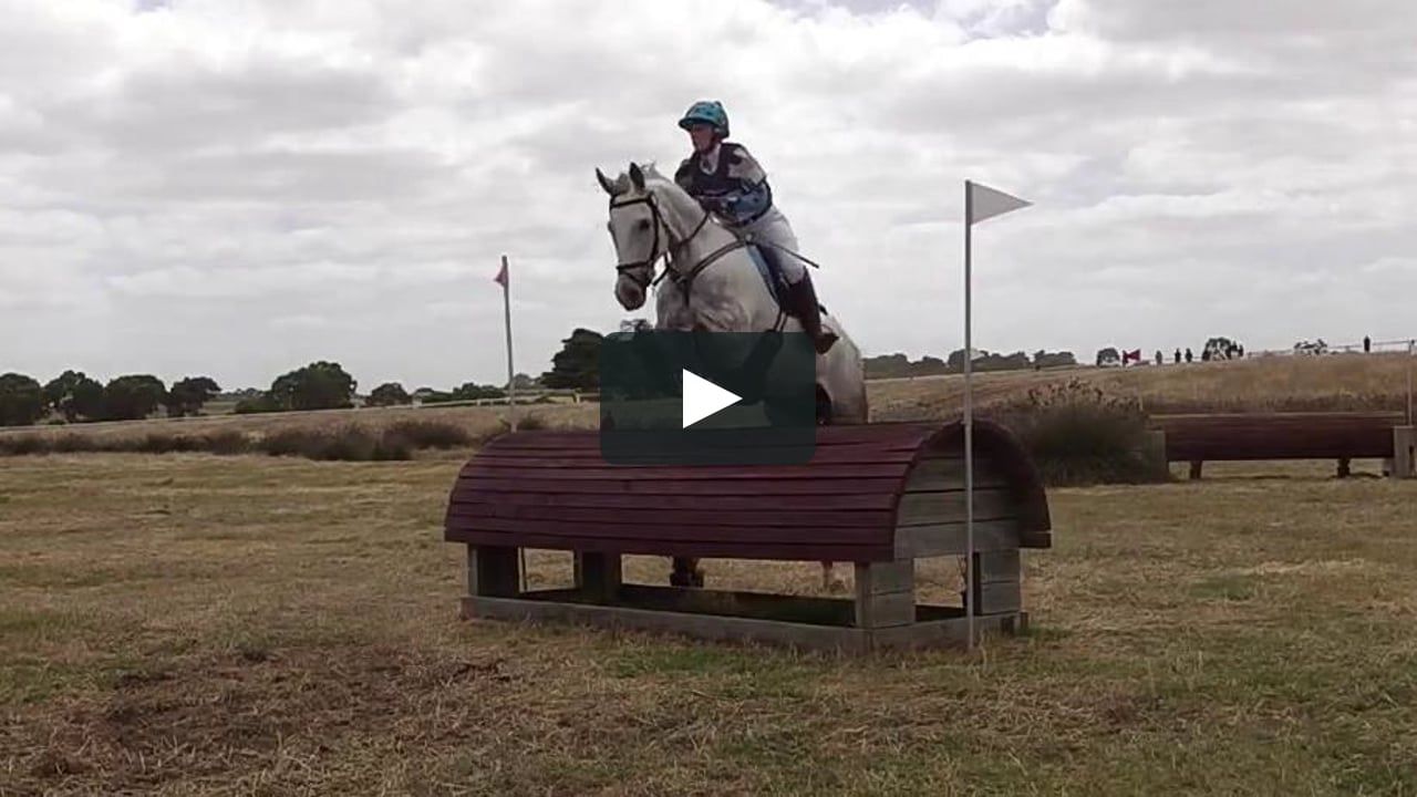 Lucy Gunn riding Blackall Park Tooleybuc 44 CCN1 Geelong Horse Trials