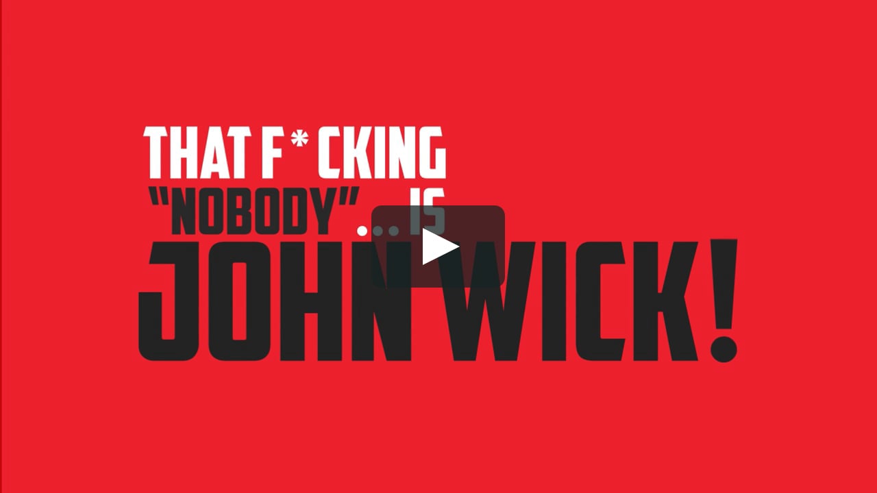 John Wick - Baba - Introduction Kinetic in Typography Channel on Vimeo