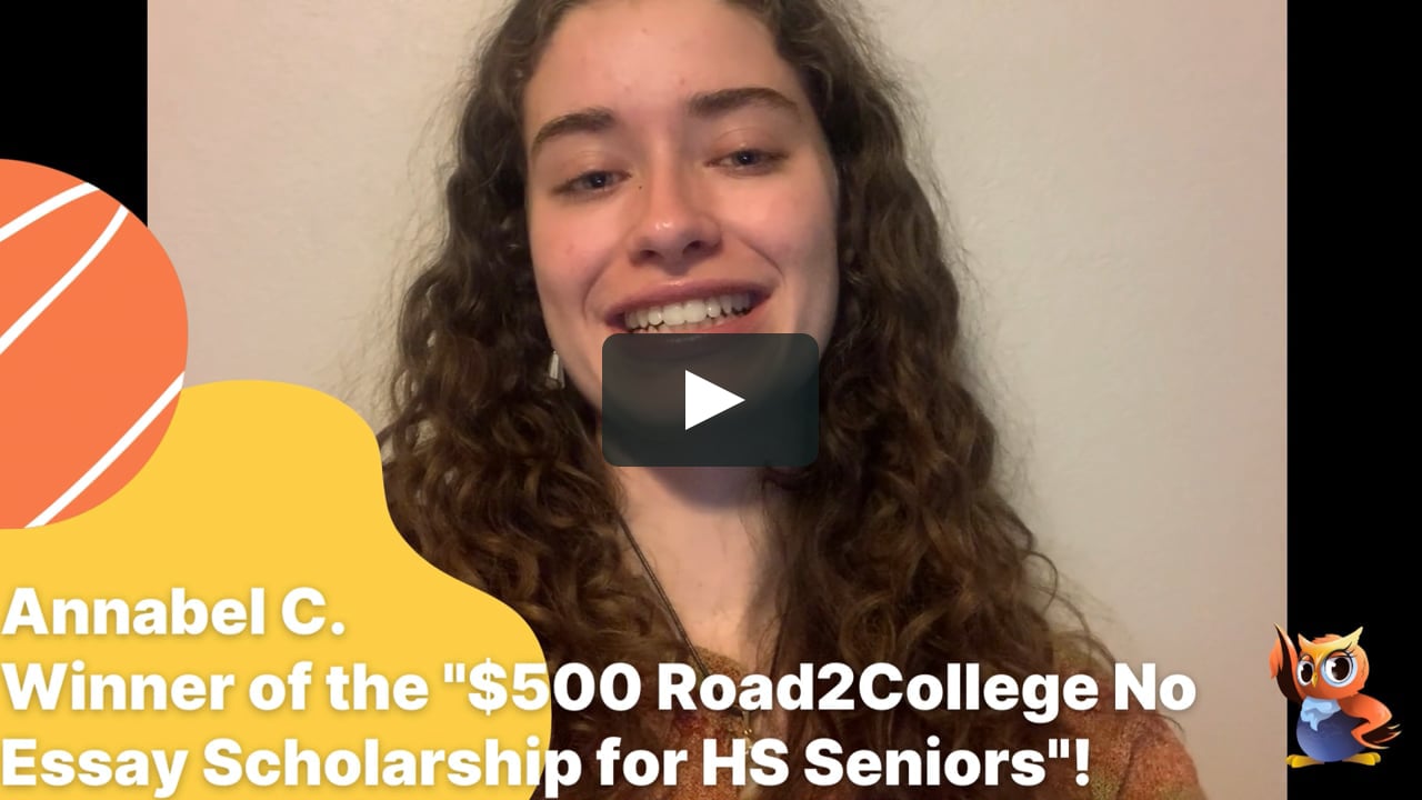 $500 road2college no essay scholarship for hs seniors