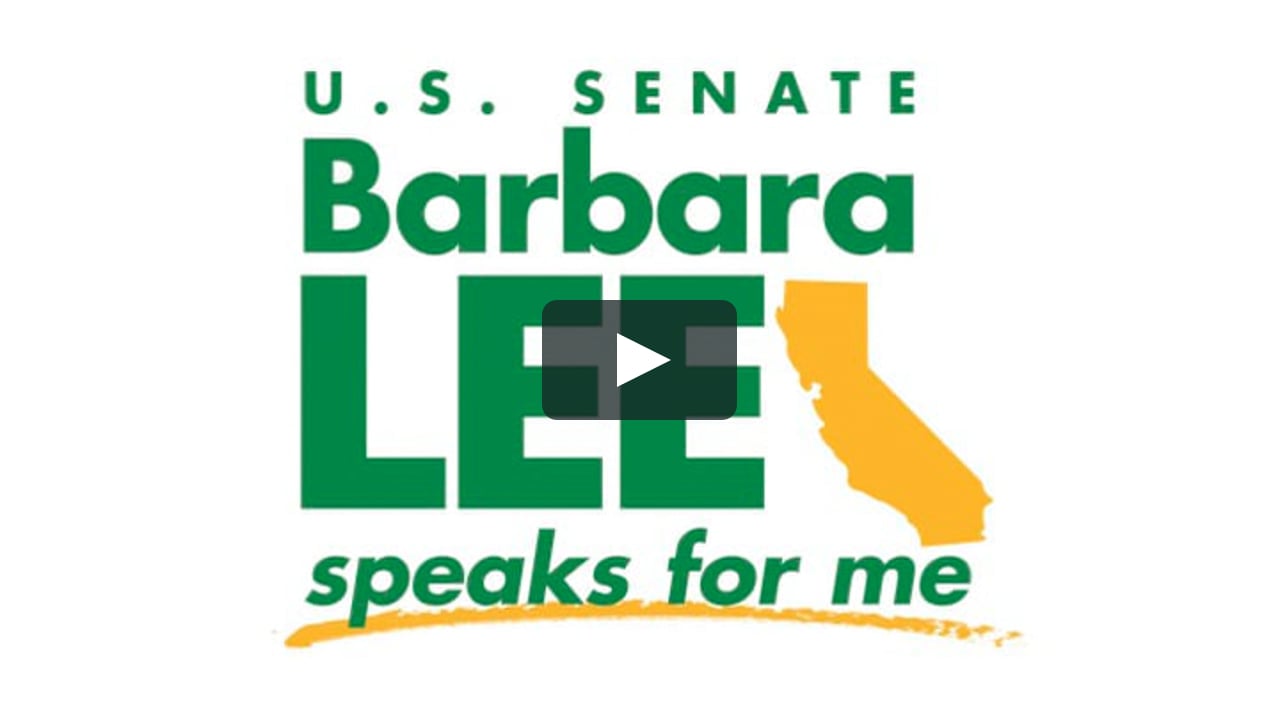Barbara Lee for Senate on Vimeo