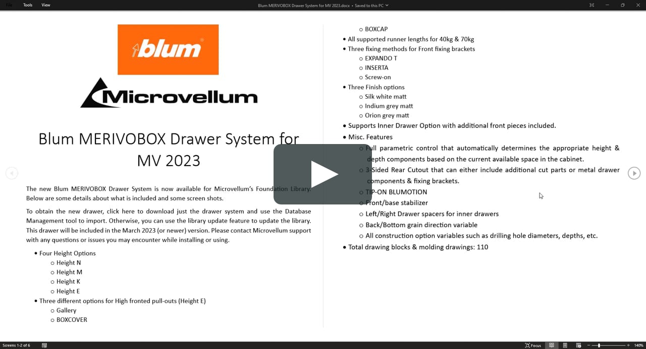 Microvellum toolbox system requirements