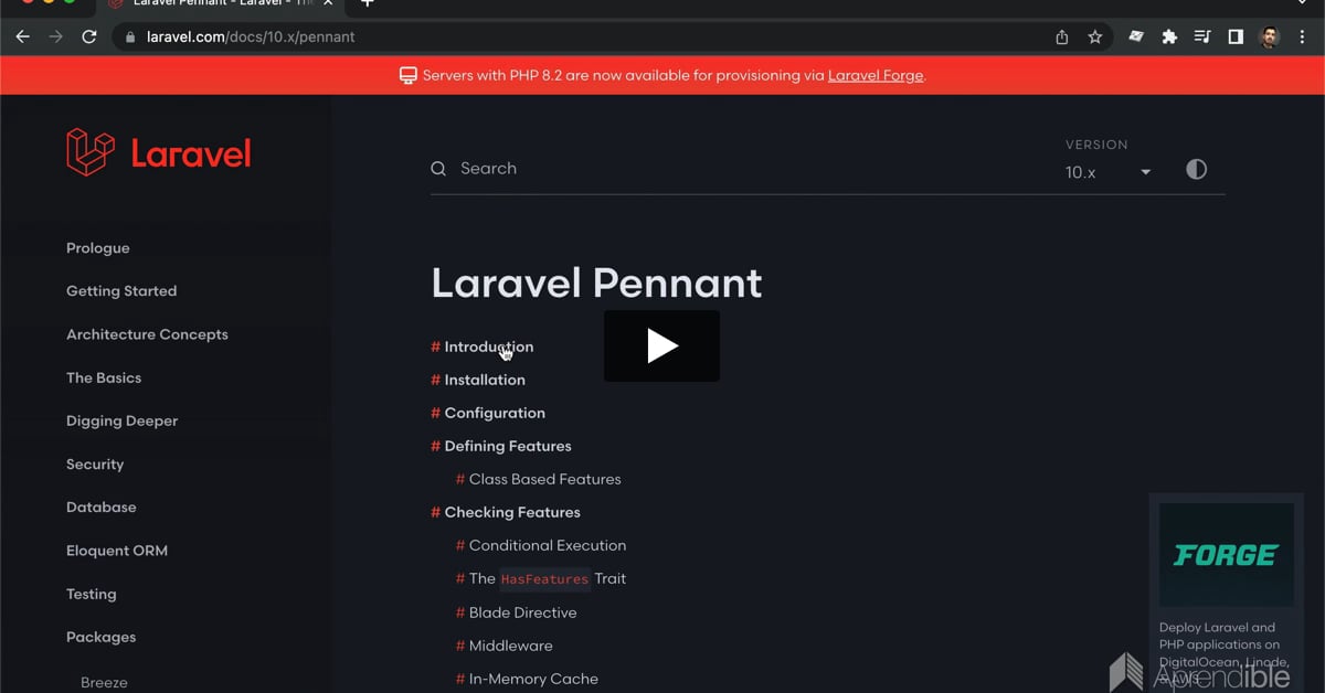 6. Laravel Pennant