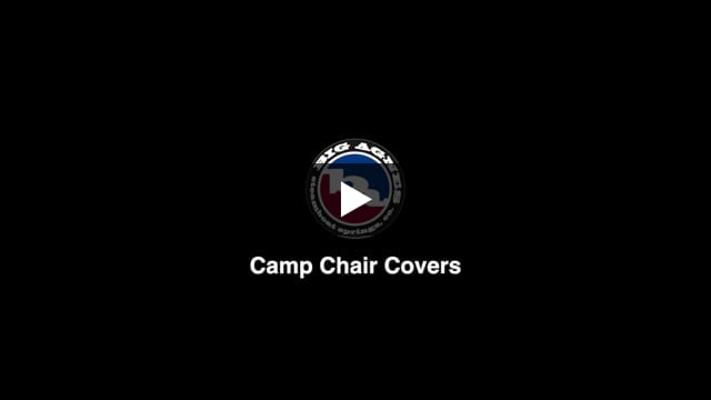 Insulated Camp Chair Cover - Big Six Camp Chair - Video