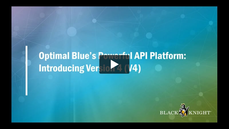 Introducing Version 4 of the Optimal Blue APIs!