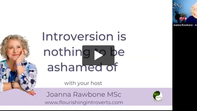Introversion is nothing to be ashamed of