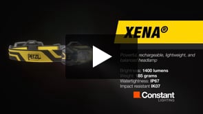 XENA® - Powerful, rechargeable, lightweight, and balanced headlamp