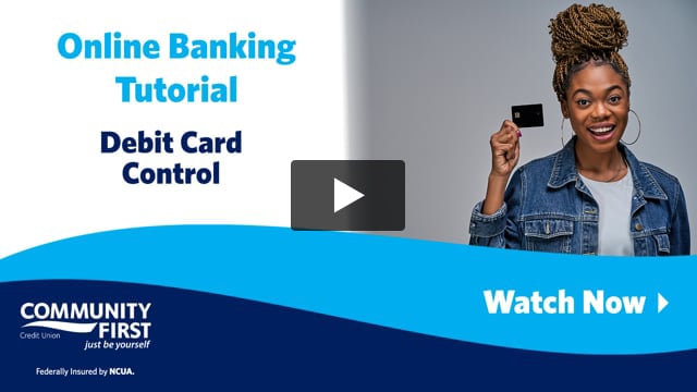 Video thumbnail: Online Banking Tutorial | Debit Card Control