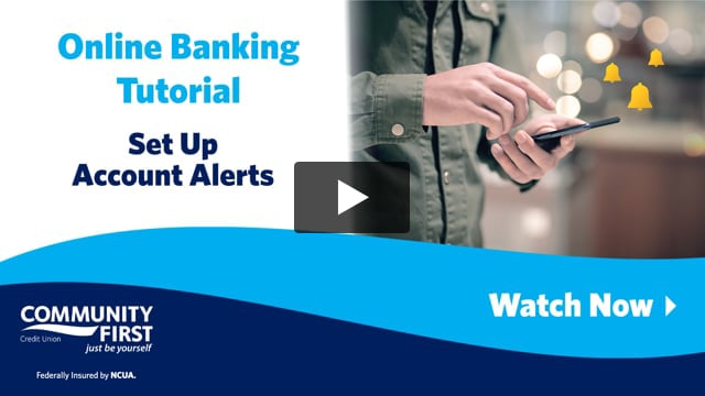 Video thumbnail: Online Banking Tutorial | Account Alerts