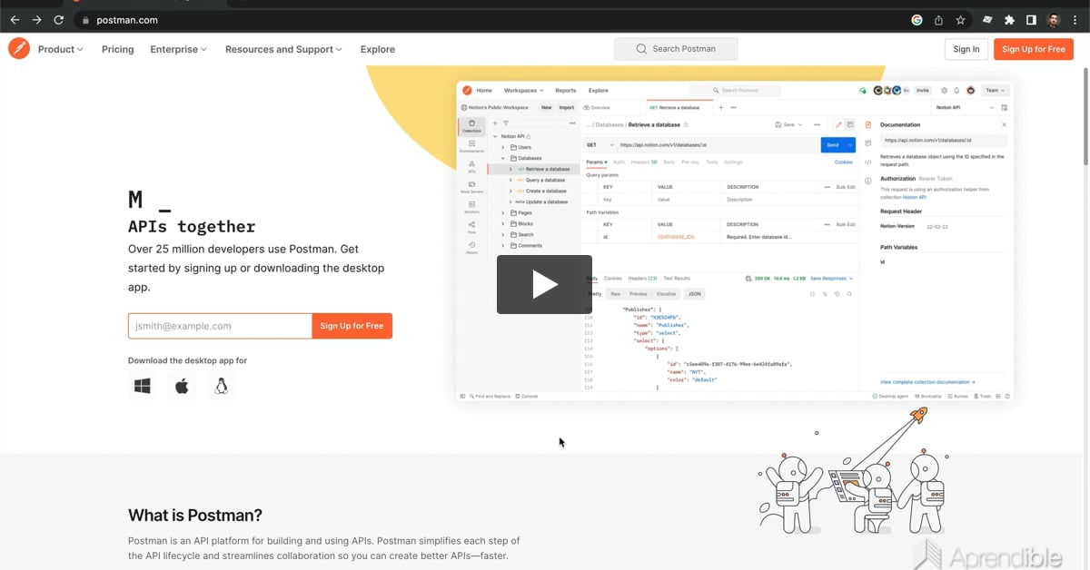 91. Testeando la JSON:API con Postman