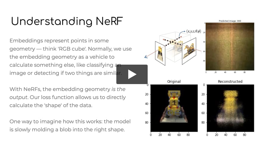 Intro to AI - Part 4: NeRF for 3-dimensional views