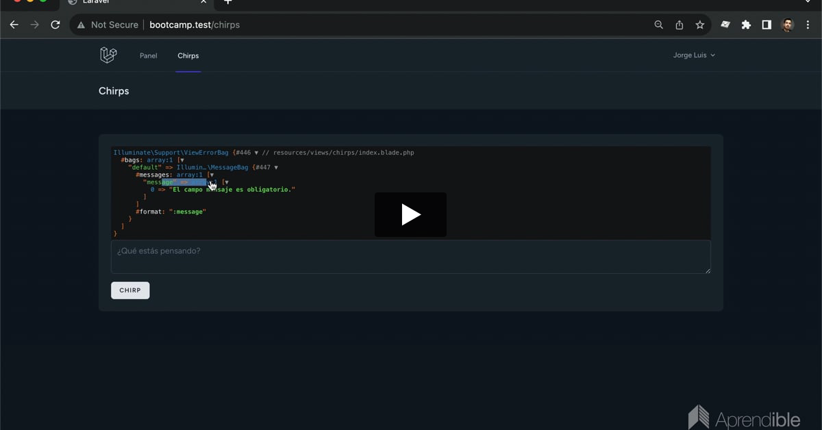 14. Validación de formularios