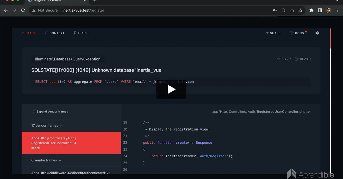 4. Configuración del proyecto (Vue)