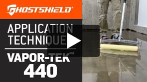 How to Apply Vapor-Tek™ 440: High strength moisture vapor barrier coating engineered to waterproof concrete surfaces. It effectively manages moisture emissions, limiting vapor rates up to 20 pounds over 24 hours per 1000 sq. ft. before the installation of an epoxy floor system, hardwood flooring, carpet, or tile.  This unique epoxy based product possesses the remarkable ability to provide permanent long-term moisture control.  As a result, it safeguards flooring, keeping it dry - mitigating the risk of top coating failure, premature delamination, bacterial growth, as well as the development of mold and mildew. The easy to apply characteristics and swift installation make it an optimal solution, meeting the ASTM F3010 standard for vapor permeance.