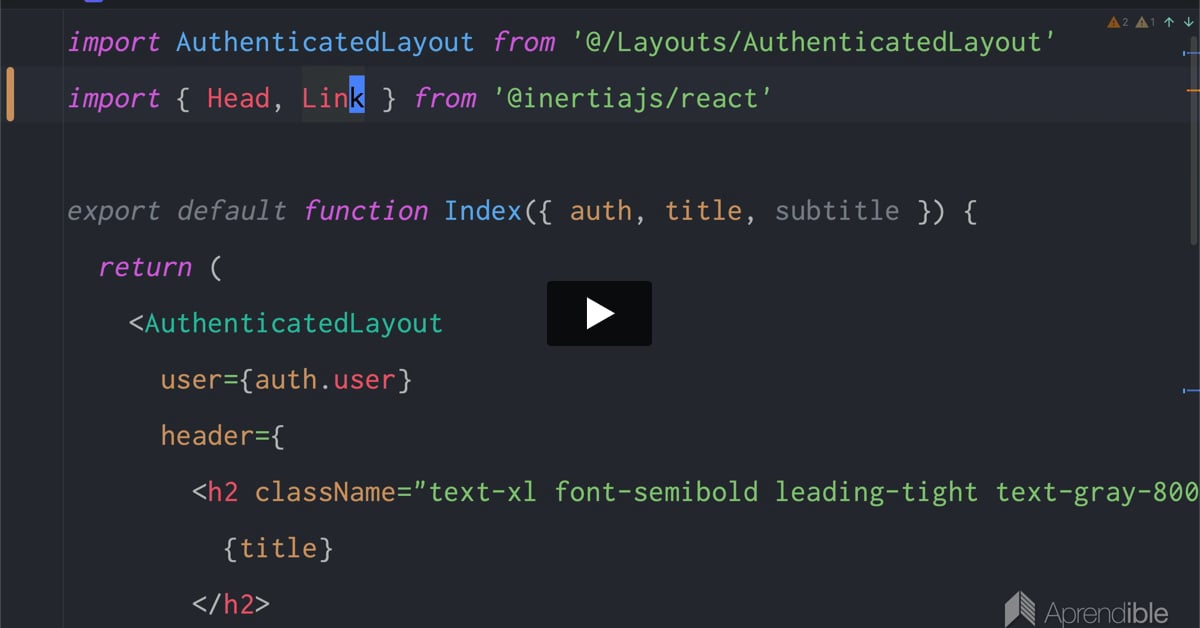 11. Componente Link de Inertia React