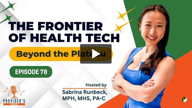 The Frontier of Health Tech: Beyond the Plateau
