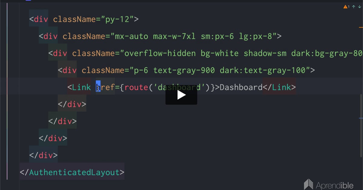 13. Creando el formulario con Inertia REACT