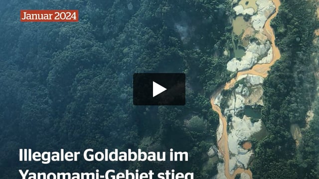 Brasilien: Krise im Yanomami-Gebiet und illegaler Goldabbau