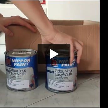 Odour-less EasyWash Interior Paint