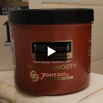 Salon Quality Keratin Smooth Treatment Mask