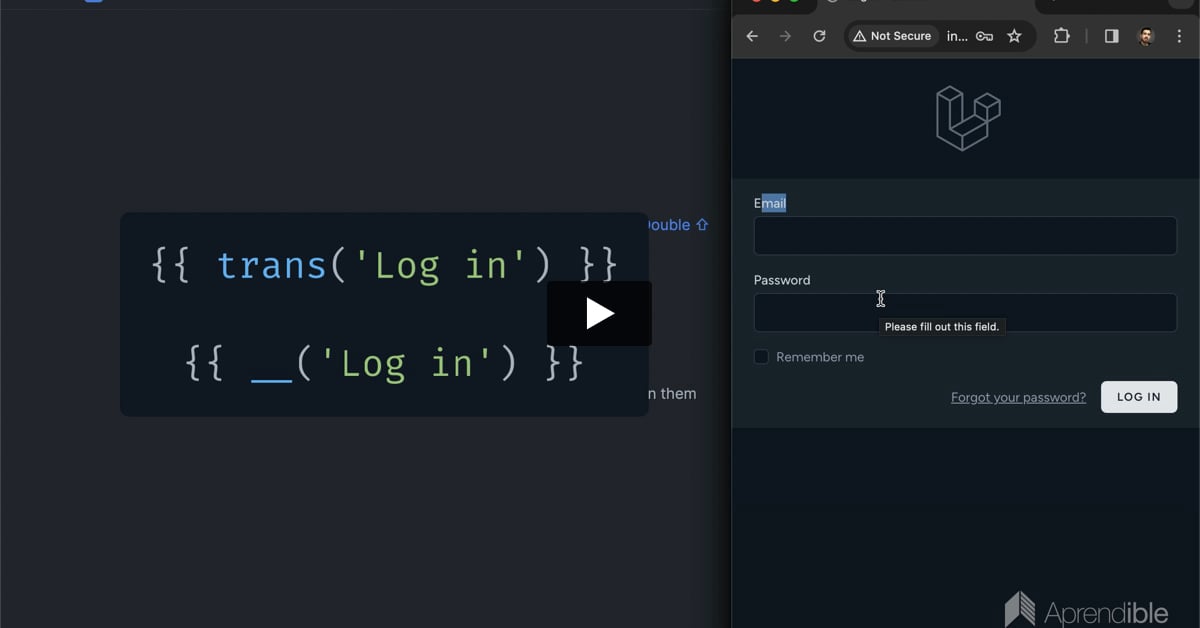 29. Cómo traducir aplicaciones con Inertia Vue