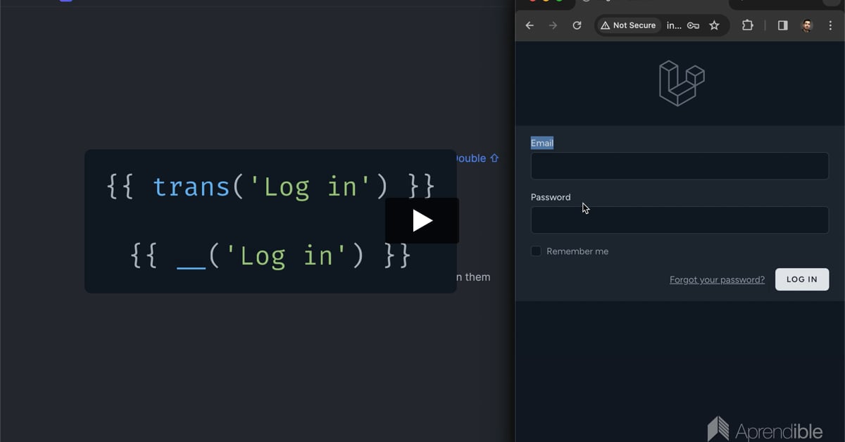 29. Cómo traducir aplicaciones con Inertia React
