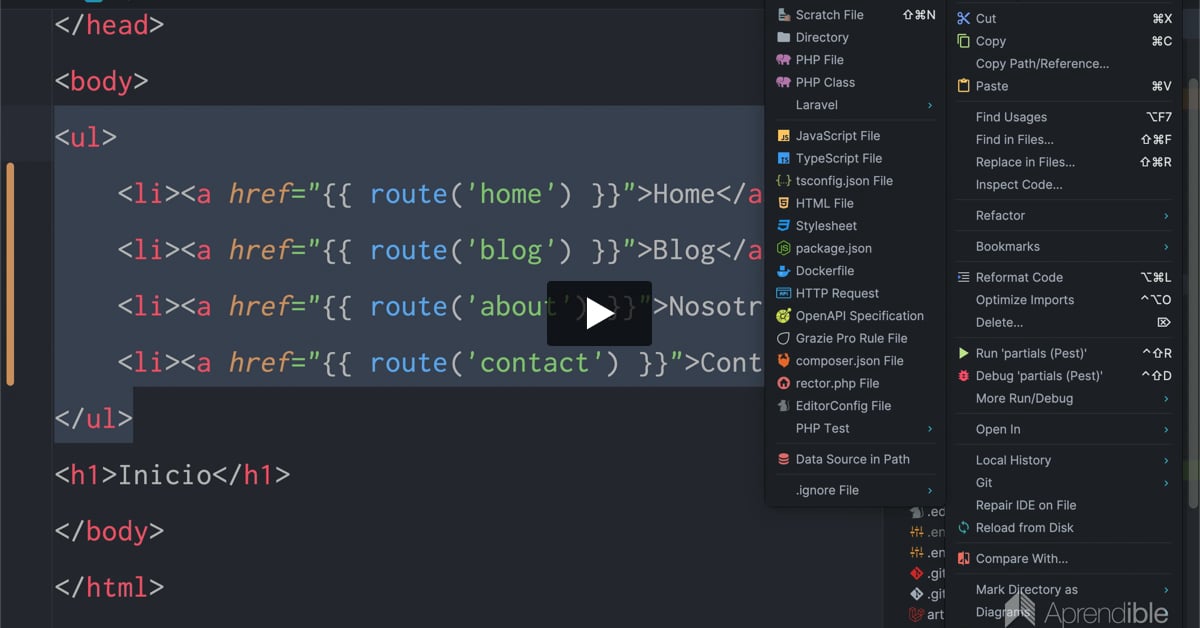 9. Blade, el motor de plantillas de Laravel 11