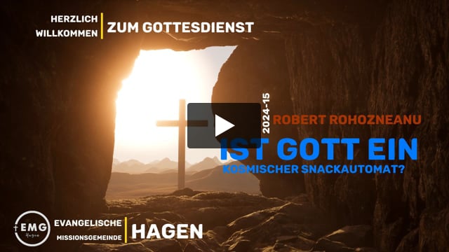 2024-15 - Robert Rohozneanu - Ist Gott ein kosmischer Snackautomat?