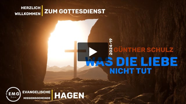 2024-19 - Günther Schulz - Was die Liebe nicht tut