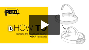 HOW TO replace the headband on my XENA headlamp