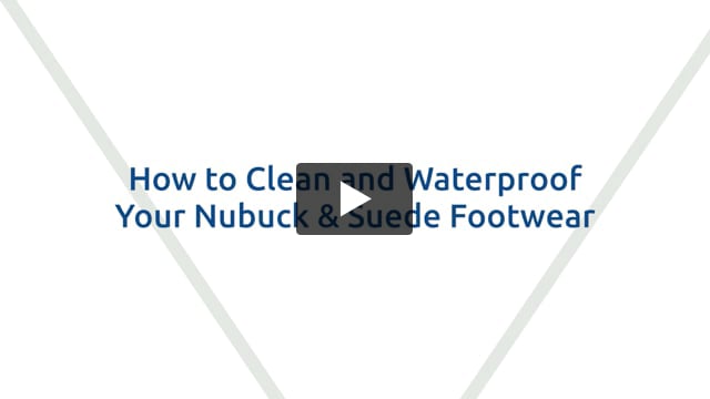 Nubuck & Suede Spray-On Footwear Treatment - Video