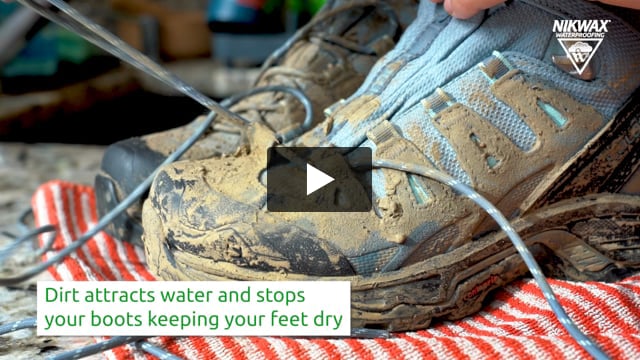 Fabric & Leather Spray On Footwear Treatment - Video