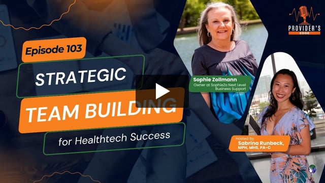 Strategic Team Building in Healthtech