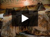 Play video Cappadocia's Famous "Fairy Chimneys"