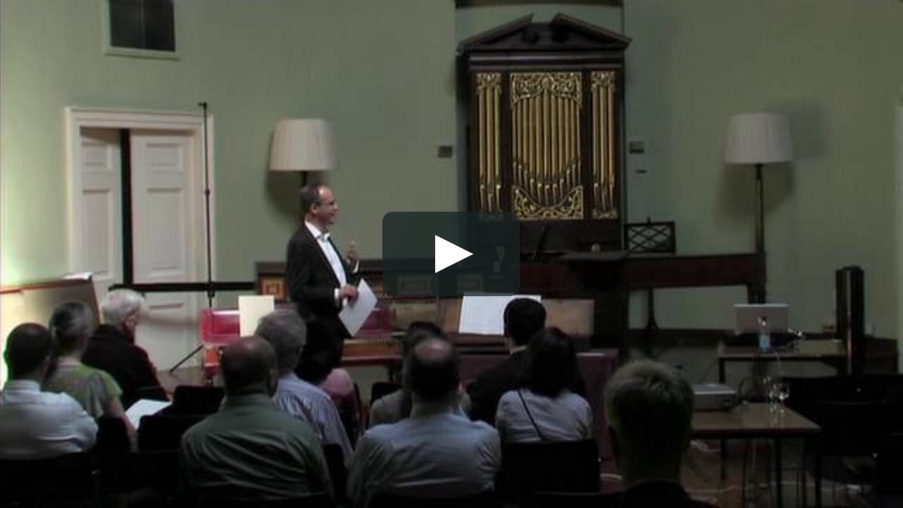 Terence Charlston (Royal College of Music, London): Clavichord ...