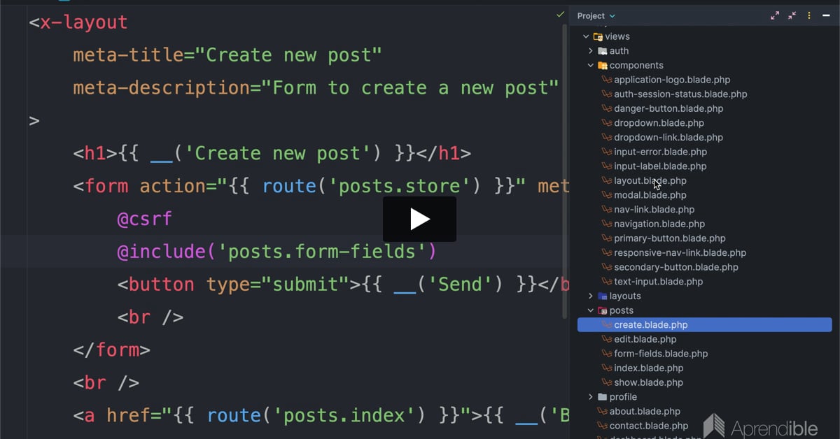 31. Panel de administración