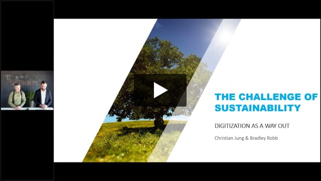 The challenge of sustainability digitization as a way out