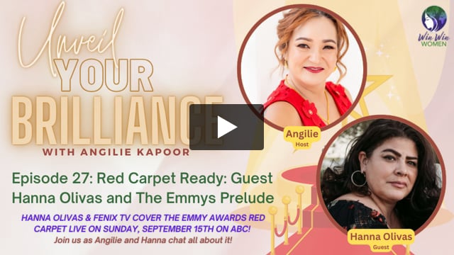 Red Carpet Ready: Hanna Olivas and The Emmys Prelude